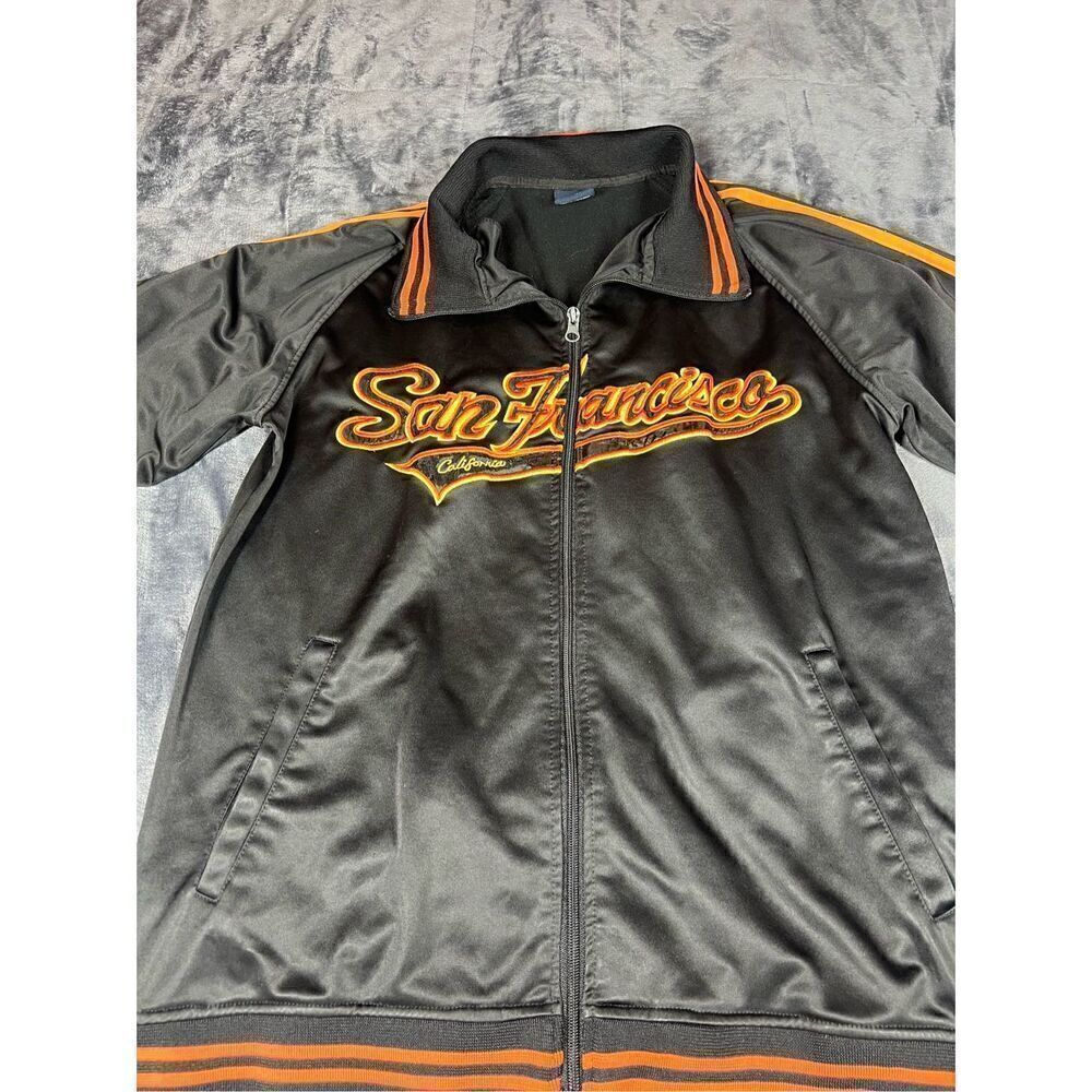 San‎ Francisco Giants, kids full zip polyester, baseball jacket size XL